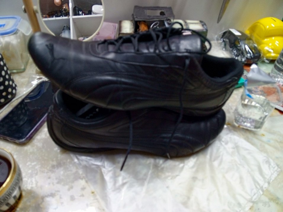 Siyah Erkek Biker Spor Ayakkabı - Görsel 3