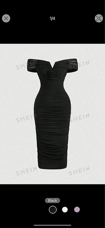 SHEIN BÜYÜK BEDEN ELBİSE 2XL