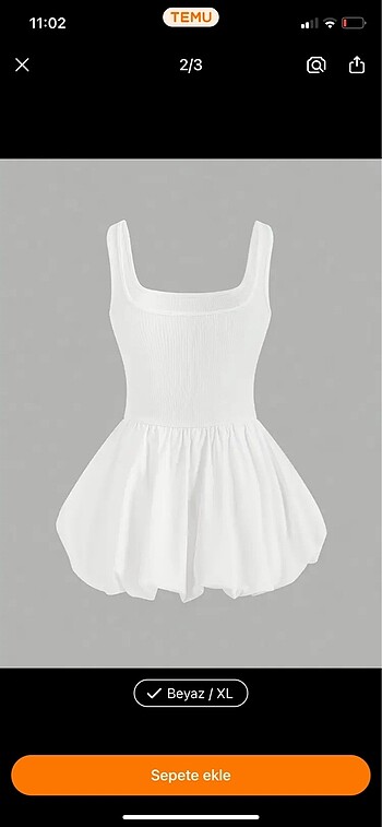 Sheinside SHEIN XL BÜYÜK BEDEN ELBİSE