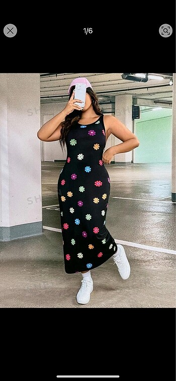 SHEIN BÜYÜK BEDEN ELBİSE 3XL