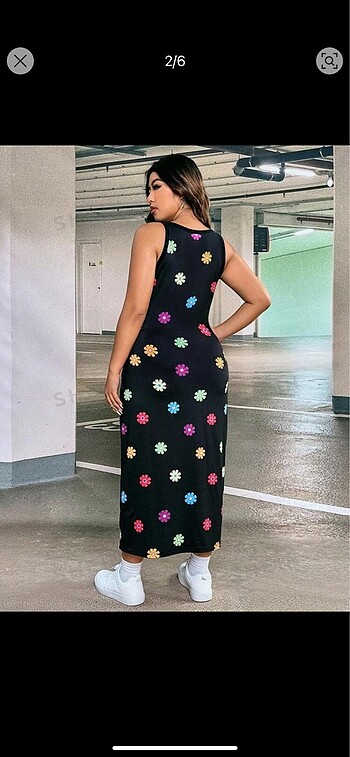 Sheinside SHEIN BÜYÜK BEDEN ELBİSE 3XL