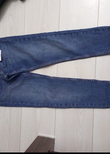 Lacivert Elastik Normal Boy Kadın Kot Pantolon