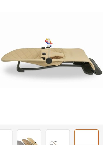 Kamel Renkli Çocuk Sandalyesi - Görsel 4