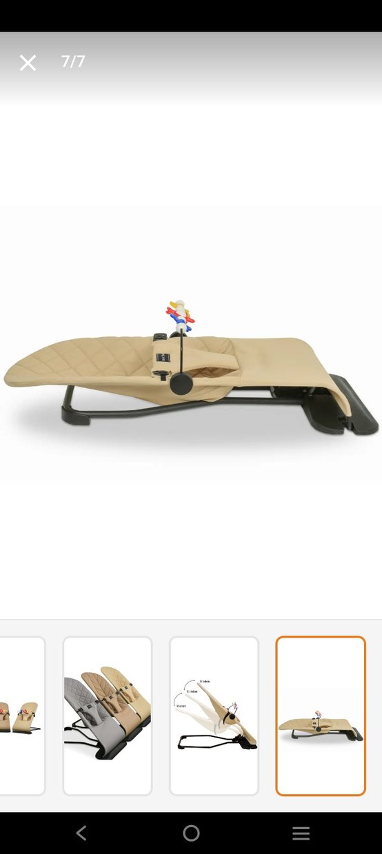 Kamel Renkli Çocuk Sandalyesi - Görsel 4