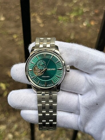 SEIKO YEŞİL KADRAN KOL SAATİ