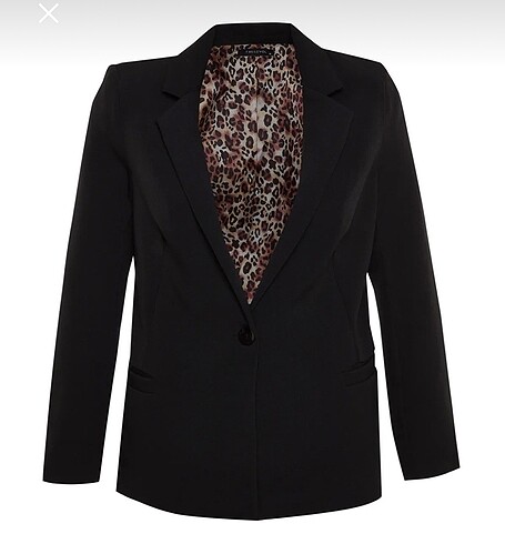 Siyah Blazer Ceket