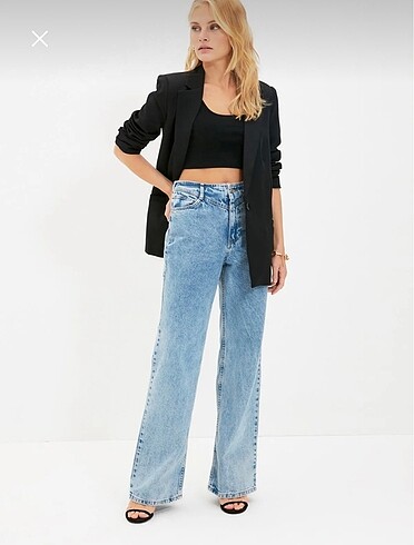 36 Beden Siyah Blazer Ceket
