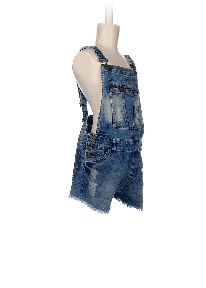 Vintage Love Kısa Tulum %70 İndirimli. - Görsel 2