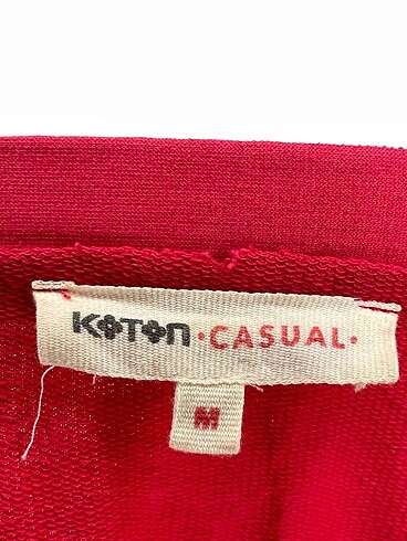 m Beden kırmızı Renk Koton Sweatshirt %70 İndirimli.