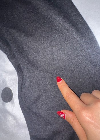 Kadın Siyah Uzun Korse Kemerli Tayt - Görsel 6