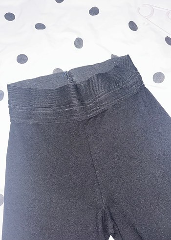 Kadın Siyah Uzun Korse Kemerli Tayt - Görsel 7