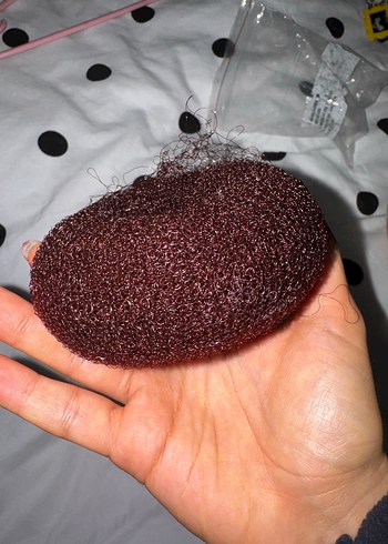 Bordo Yün Kadın Saç Aksesuarı Velcro - Görsel 7