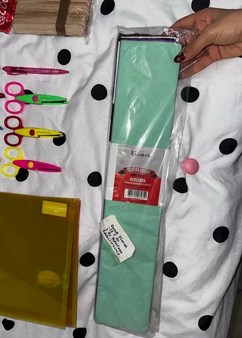 Renkli Okul Aktivite Malzemeleri Seti - Görsel 5