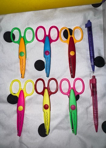 Renkli Okul Aktivite Malzemeleri Seti - Görsel 13