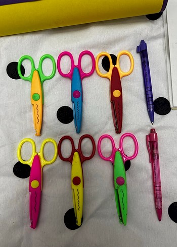 Renkli Okul Aktivite Malzemeleri Seti - Görsel 11