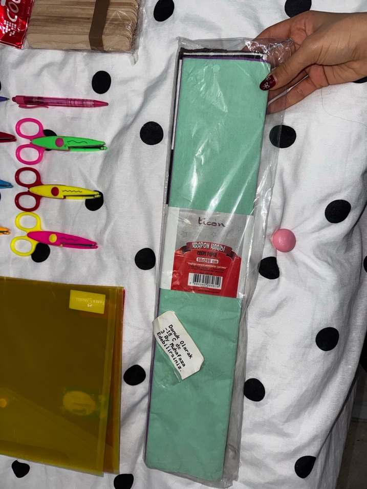 Renkli Okul Aktivite Malzemeleri Seti - Görsel 5