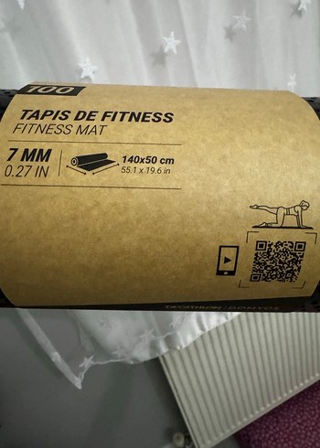 Decathlon Siyah Egzersiz Matı - Görsel 9