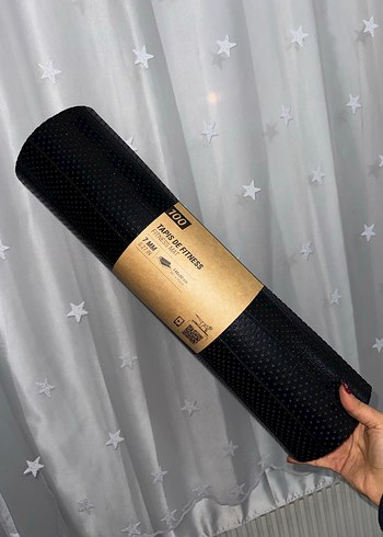 Decathlon Siyah Egzersiz Matı - Görsel 2