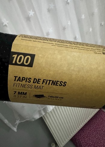 Decathlon Siyah Egzersiz Matı - Görsel 8