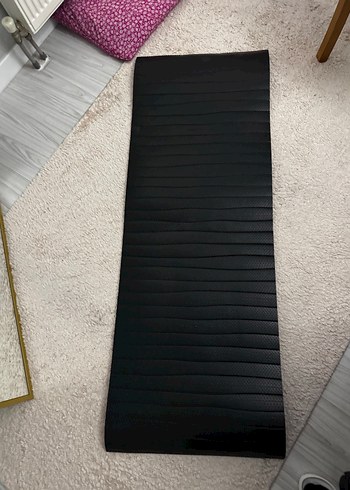 Decathlon Siyah Egzersiz Matı - Görsel 15