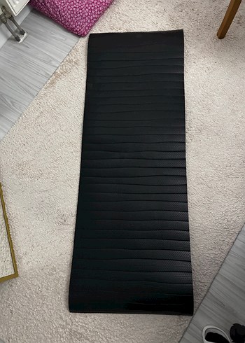 Decathlon Siyah Egzersiz Matı - Görsel 13