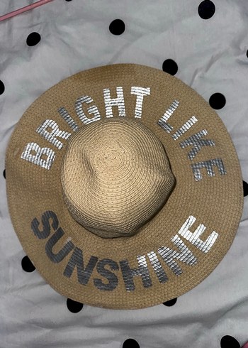 Gümüş Bej Bohem Geniş Kenarlı Kadın Şapka - Görsel 2