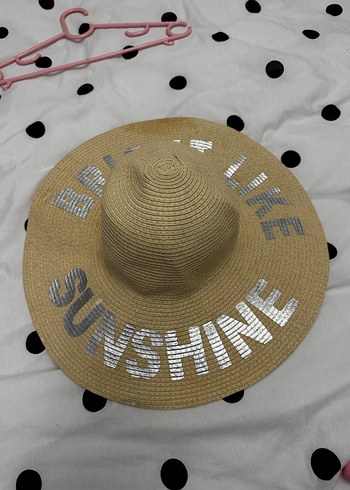 Gümüş Bej Bohem Geniş Kenarlı Kadın Şapka - Görsel 4
