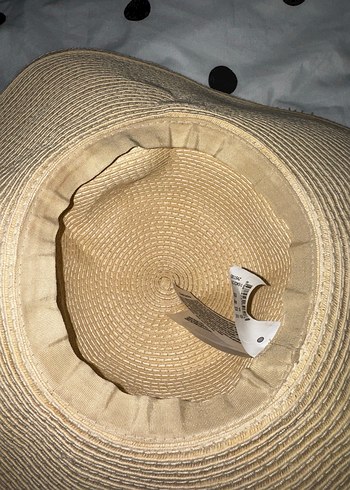 Gümüş Bej Bohem Geniş Kenarlı Kadın Şapka - Görsel 9