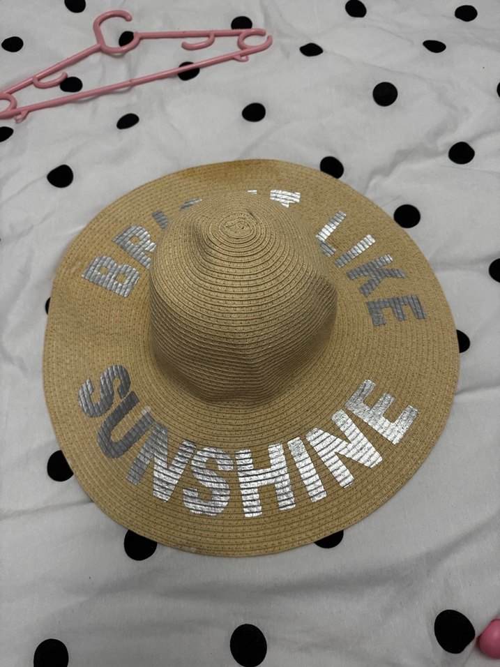 Gümüş Bej Bohem Geniş Kenarlı Kadın Şapka - Görsel 4