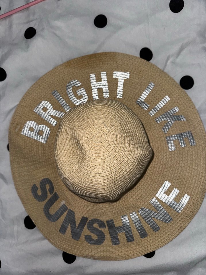 Gümüş Bej Bohem Geniş Kenarlı Kadın Şapka - Görsel 3