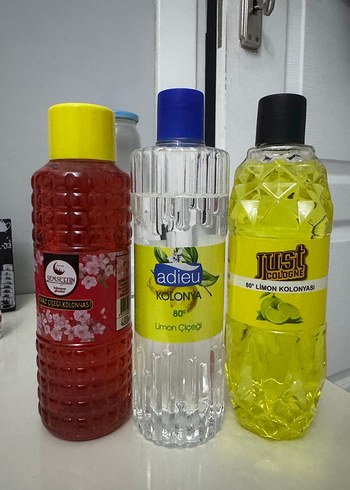 Adieu Limon Kolonyası 80° 3 adet koloya - Görsel 4