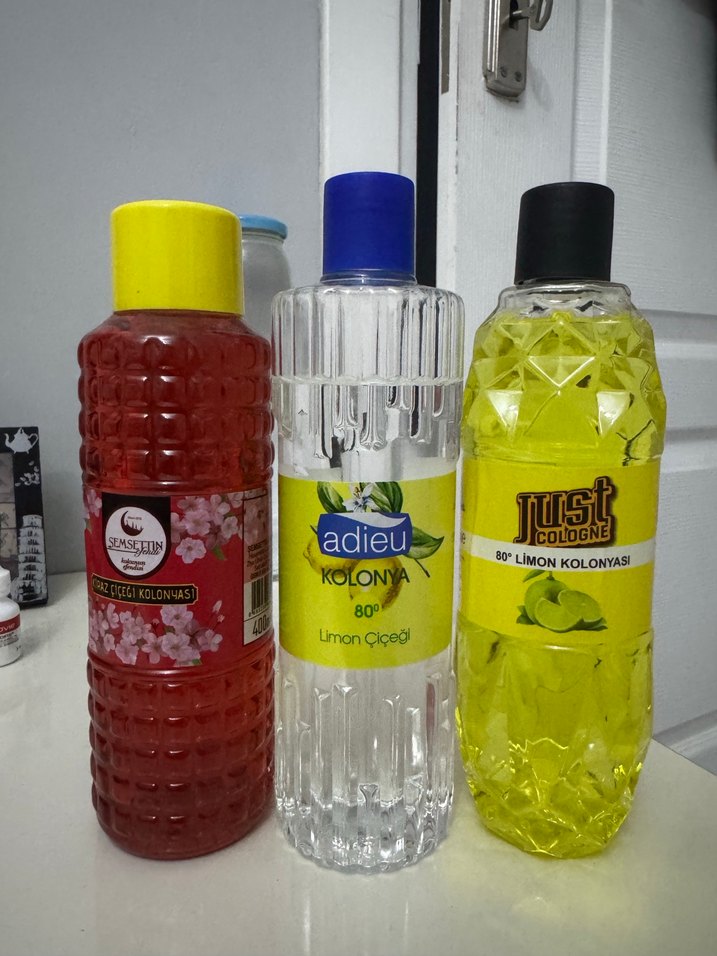 Adieu Limon Kolonyası 80° 3 adet koloya - Görsel 4