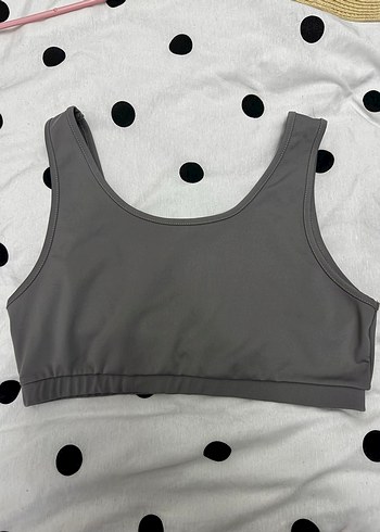 Gri Sporcu Sütyeni Ebru Şallı/Koton - Görsel 7
