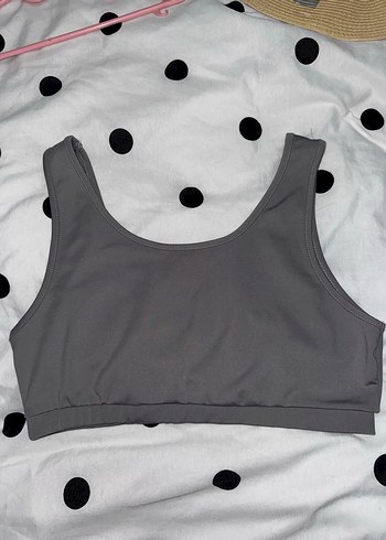 Gri Sporcu Sütyeni Ebru Şallı/Koton - Görsel 8