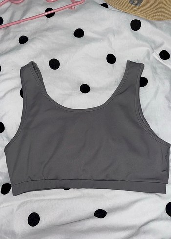 Gri Sporcu Sütyeni Ebru Şallı/Koton - Görsel 9