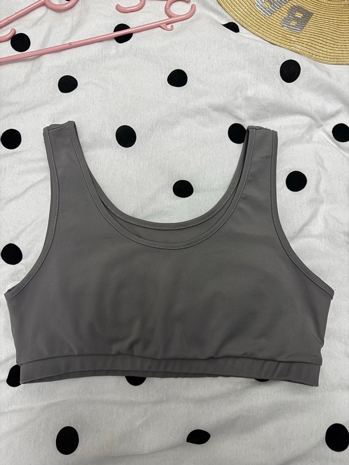 Gri Sporcu Sütyeni Ebru Şallı/Koton - Görsel 5
