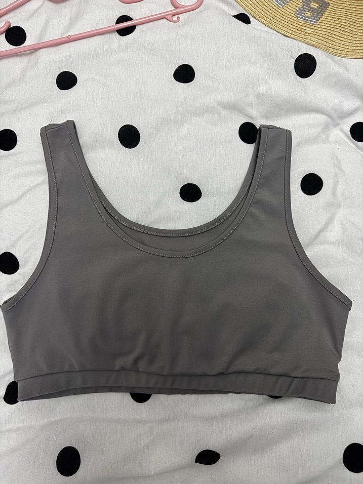 Gri Sporcu Sütyeni Ebru Şallı/Koton - Görsel 4