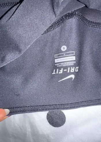 Nike Siyah Kadın Spor İspanyol Tayt - Görsel 6