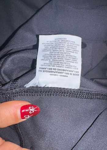 Nike Siyah Kadın Spor İspanyol Tayt - Görsel 8