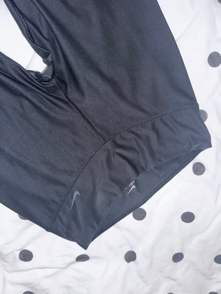 Nike Siyah Kadın Spor İspanyol Tayt - Görsel 4