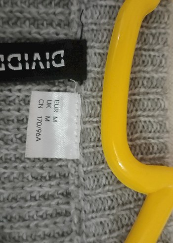 m Beden H&M Gri Örgü Kadın Salaş Triko Kazak
