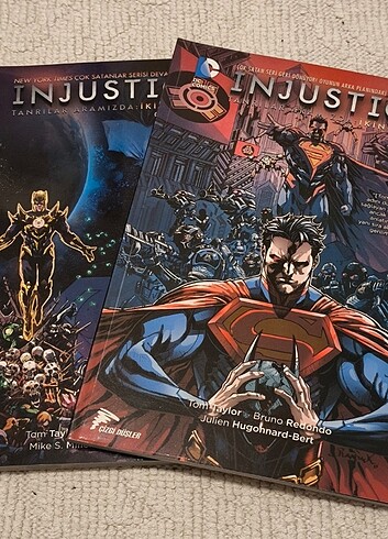 Injustice Tanrılar Aramızda ikinci yıl cilt 1-2