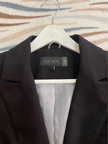 s Beden siyah Renk Chima 36 Beden Siyah Blazer Ceket