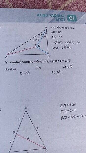  Beden AYT geometri soru Bankası 