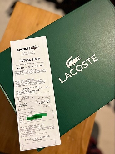 38 Beden beyaz Renk Lacoste Yeni Sezon Sneaker