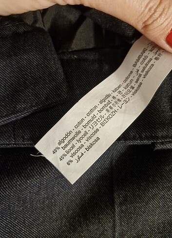 m Beden siyah Renk Zara Kumaş Pantolon