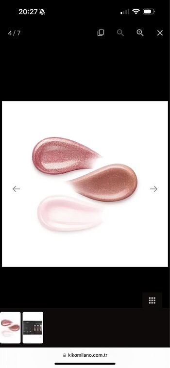 Kiko Kiko lip gloss set