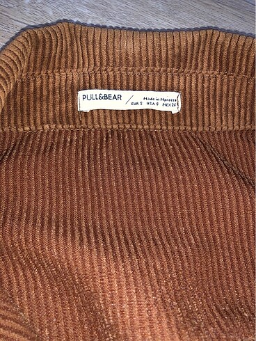 s Beden kahverengi Renk Pull Bear Ceket