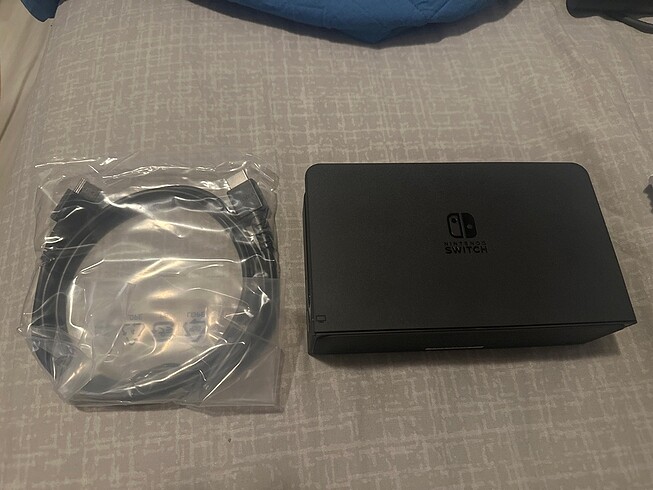 Nintendo switch dock ve kablo