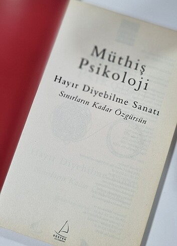  Beden Hayır Diyebilme Sanatı 